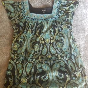 {Apt 9} Capsleeve Blouse